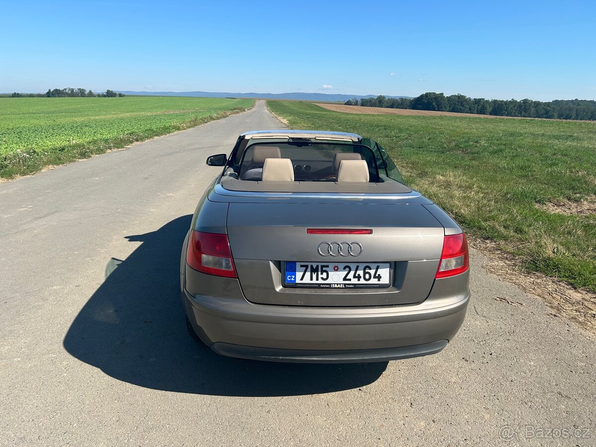 Prodám Audi A4 kabriolet