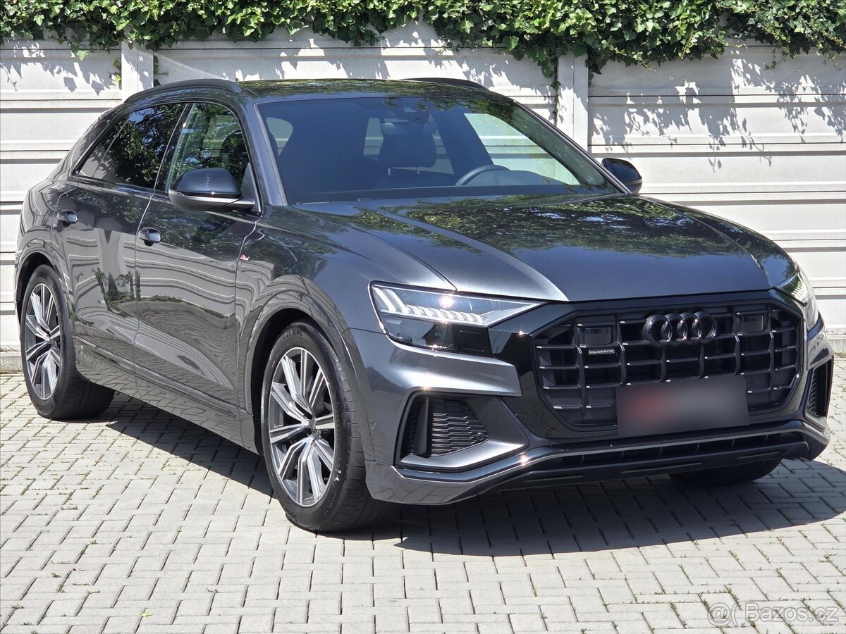 Audi Q8 3,0 50TDi S-line Nez.Top. Tov.Záruka ČR 1.ma CR V6 M