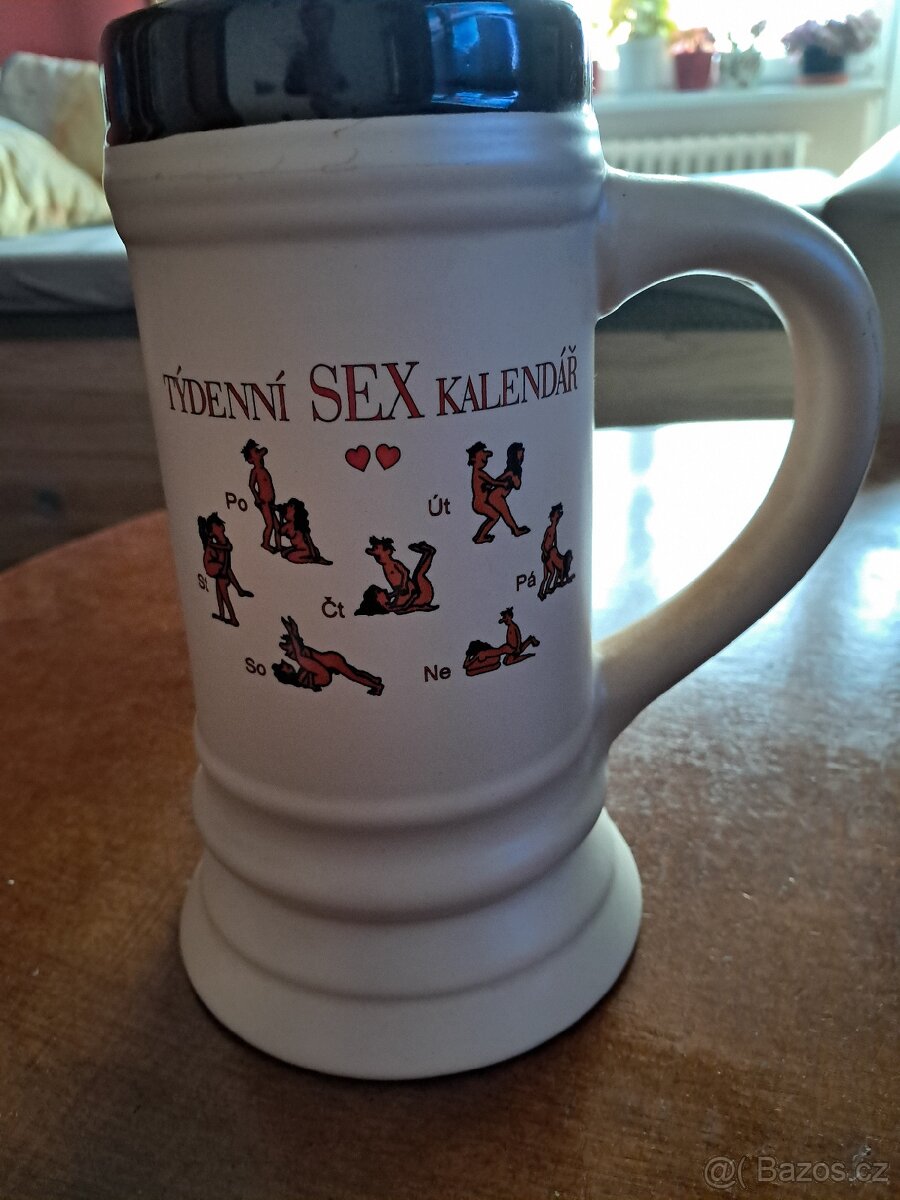 Keramický korbel na pivo (Nový)