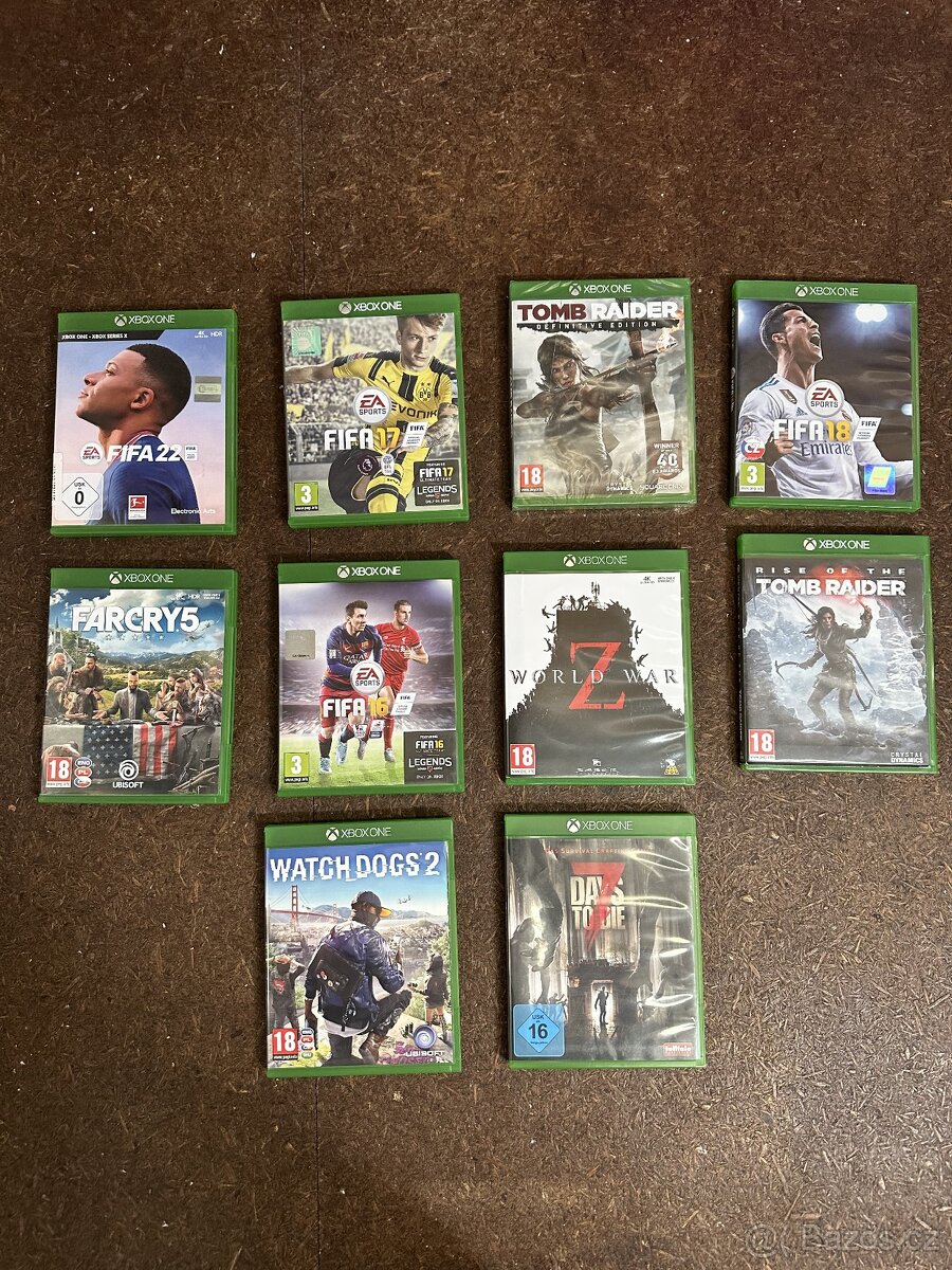 Hry na Xbox One - Ceny v popisku