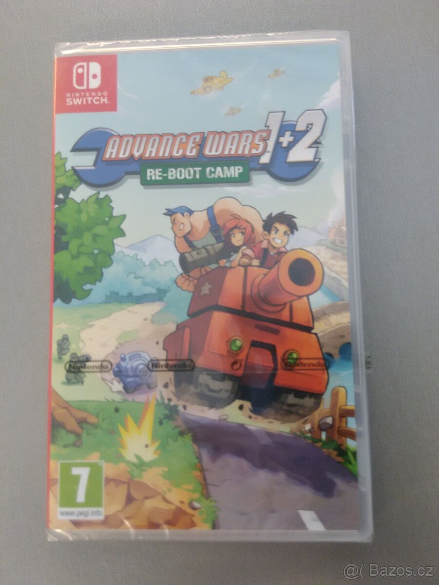 Advance Wars 1+2 Re-boot Camp pro Nintendo Switch