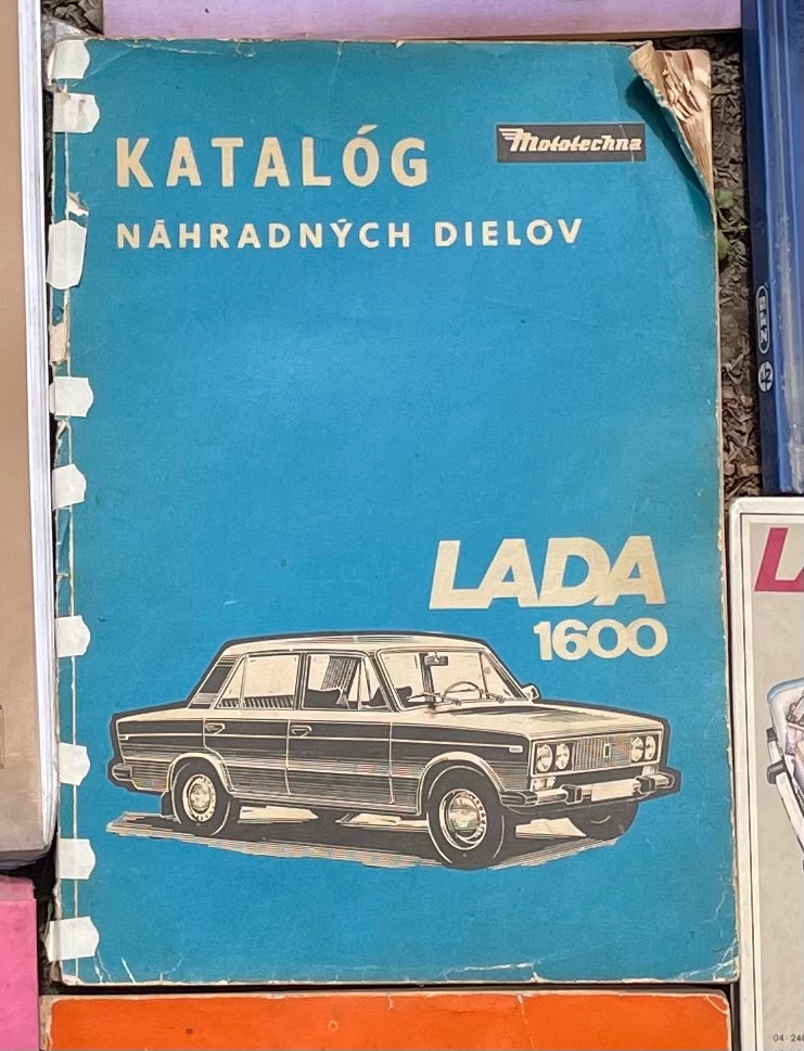 Katalog nahradnych dielov Lada 1600