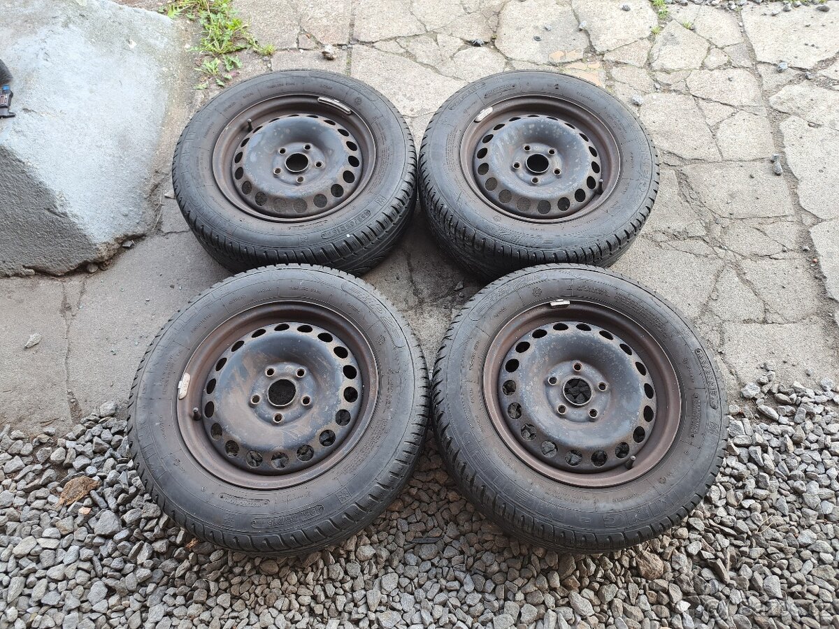 15'' disky 5x112 s letními pneu 195/65 vz. 6 + 5,2 mm