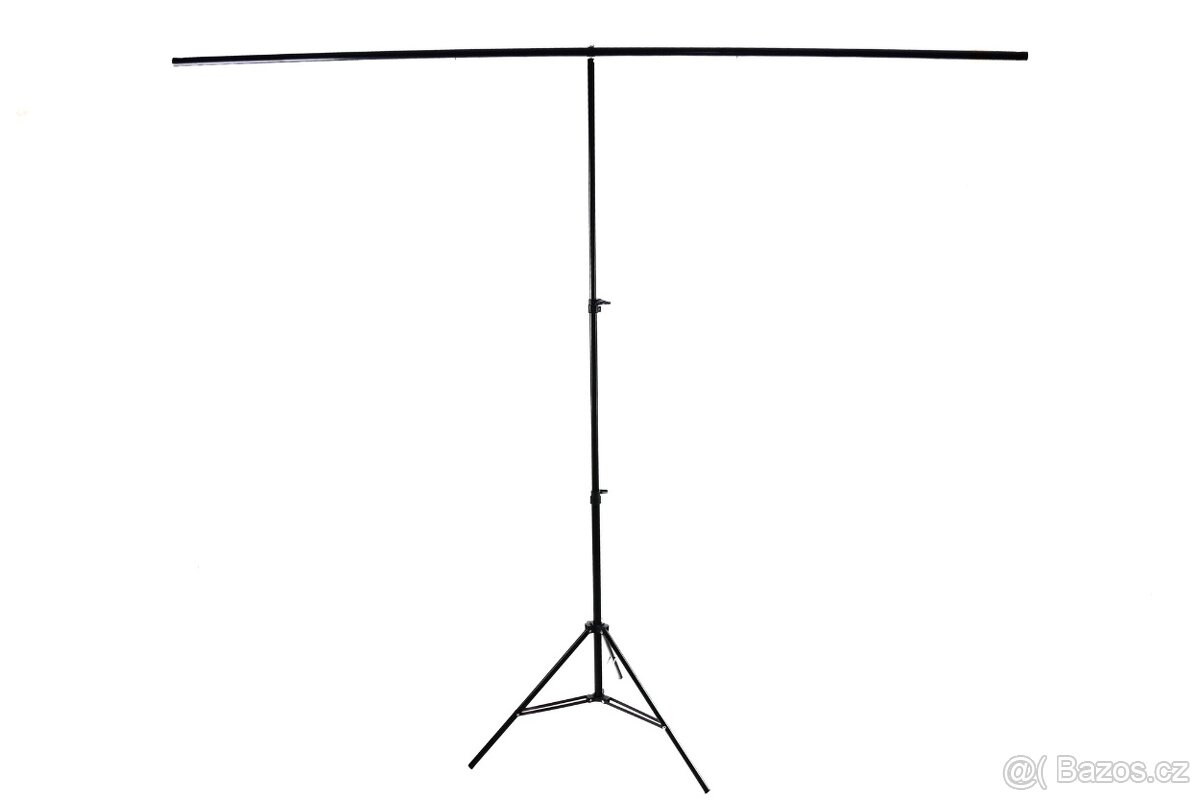Držák fotografického pozadí typu T – Stabilní stativ 2×2m