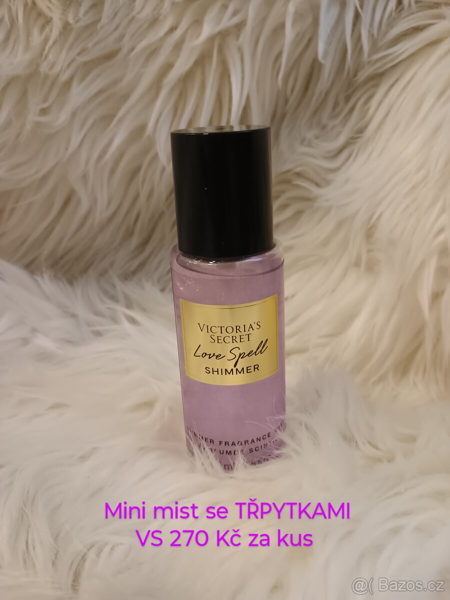 Tělové krémy a spreje VS Victoria's secret