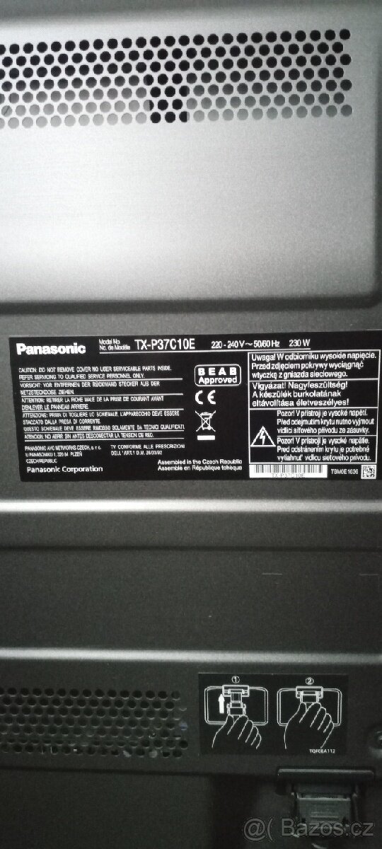 TV Panasonic a set top box