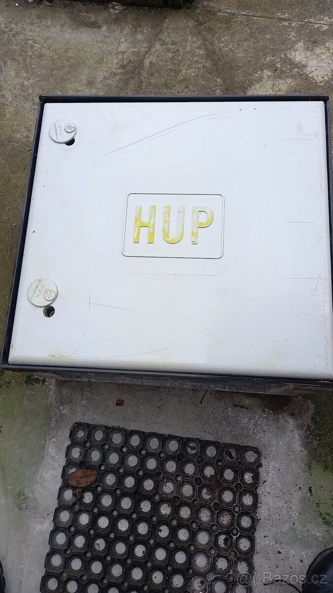 2x  HUP hlavní uzávěr plynu