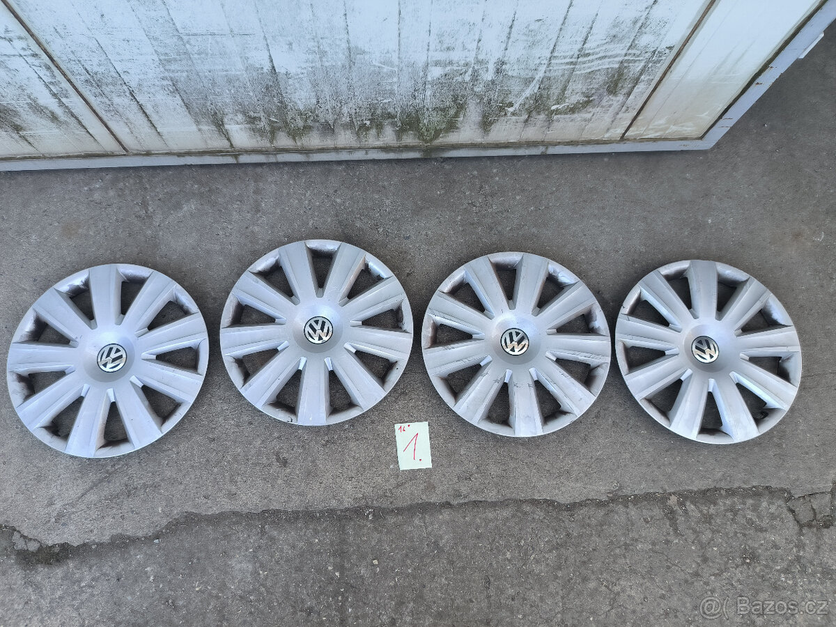 Originální poklice 15", 16" Volkswagen,Ford,BMW