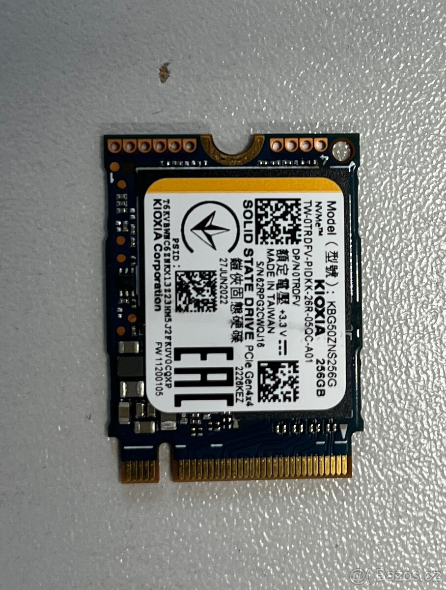 SSD disk 256GB KIOXIA BG5