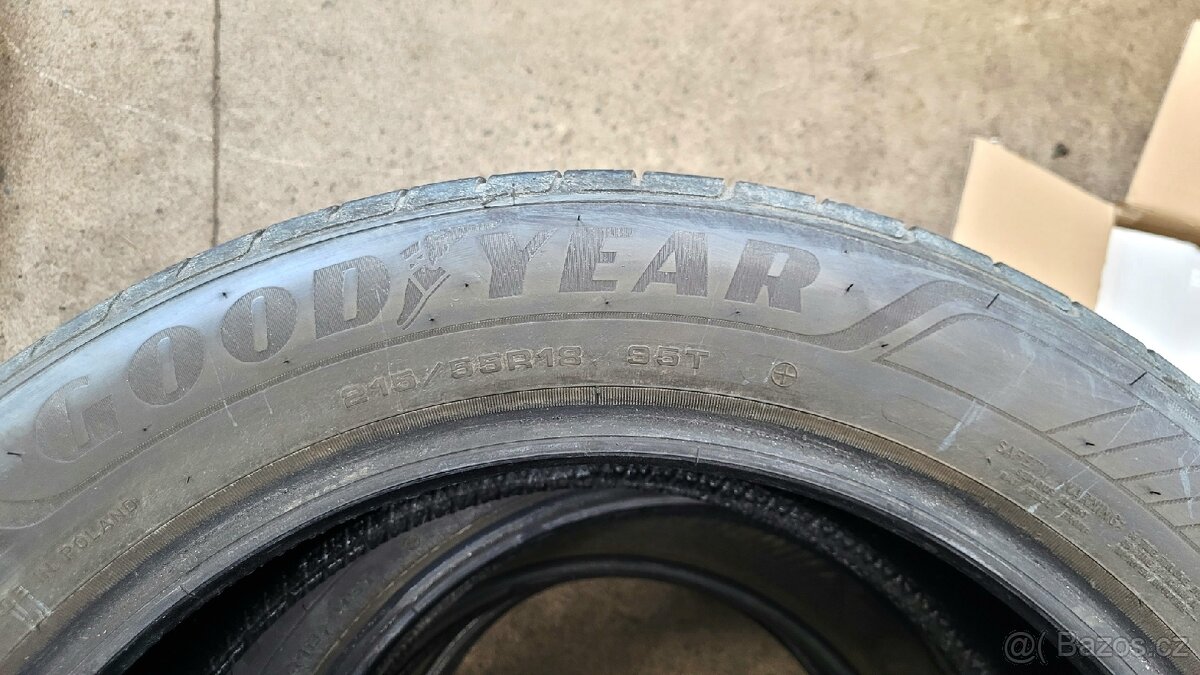 215x55x18 95T-95%Letní pneu Goodyear Vw ID 3