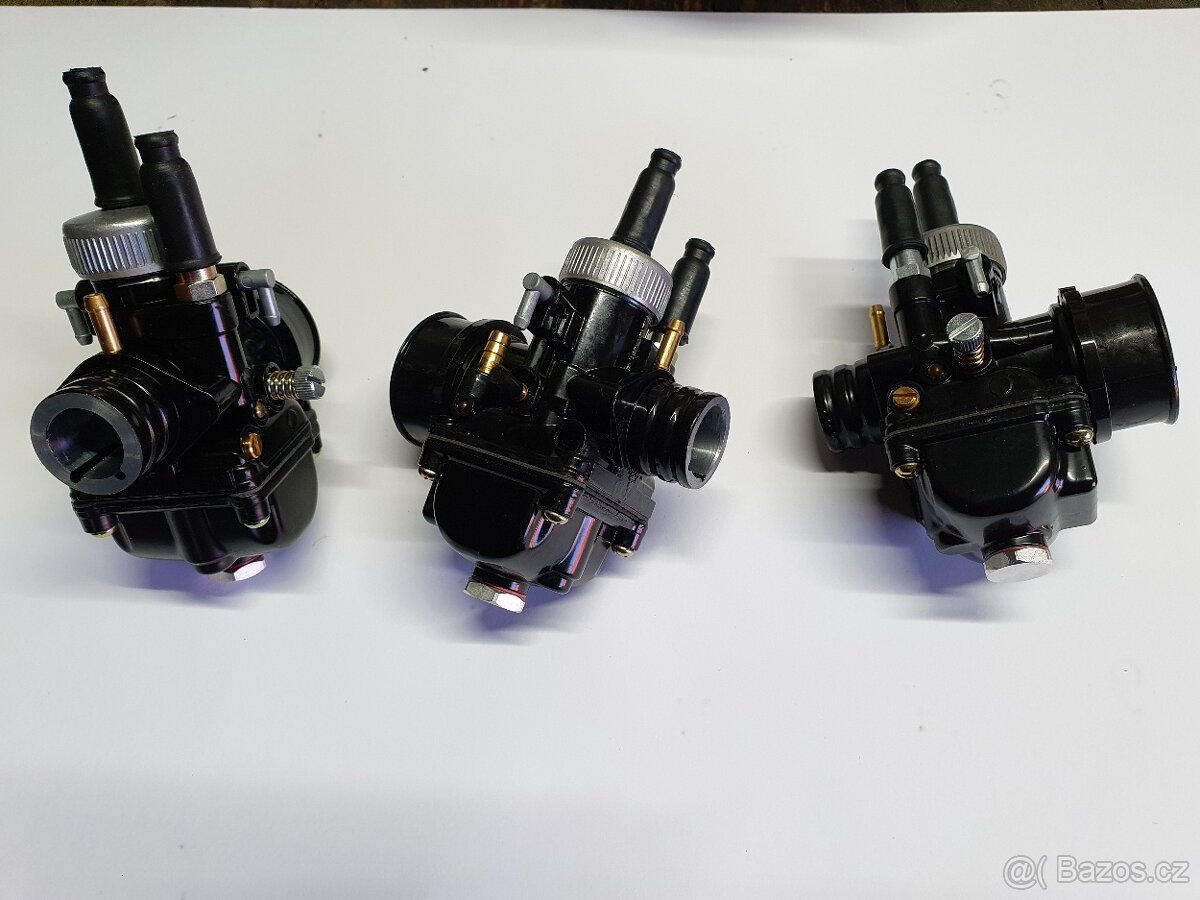 Karburátor dellorto PHBG+trysky + příruby + filtry