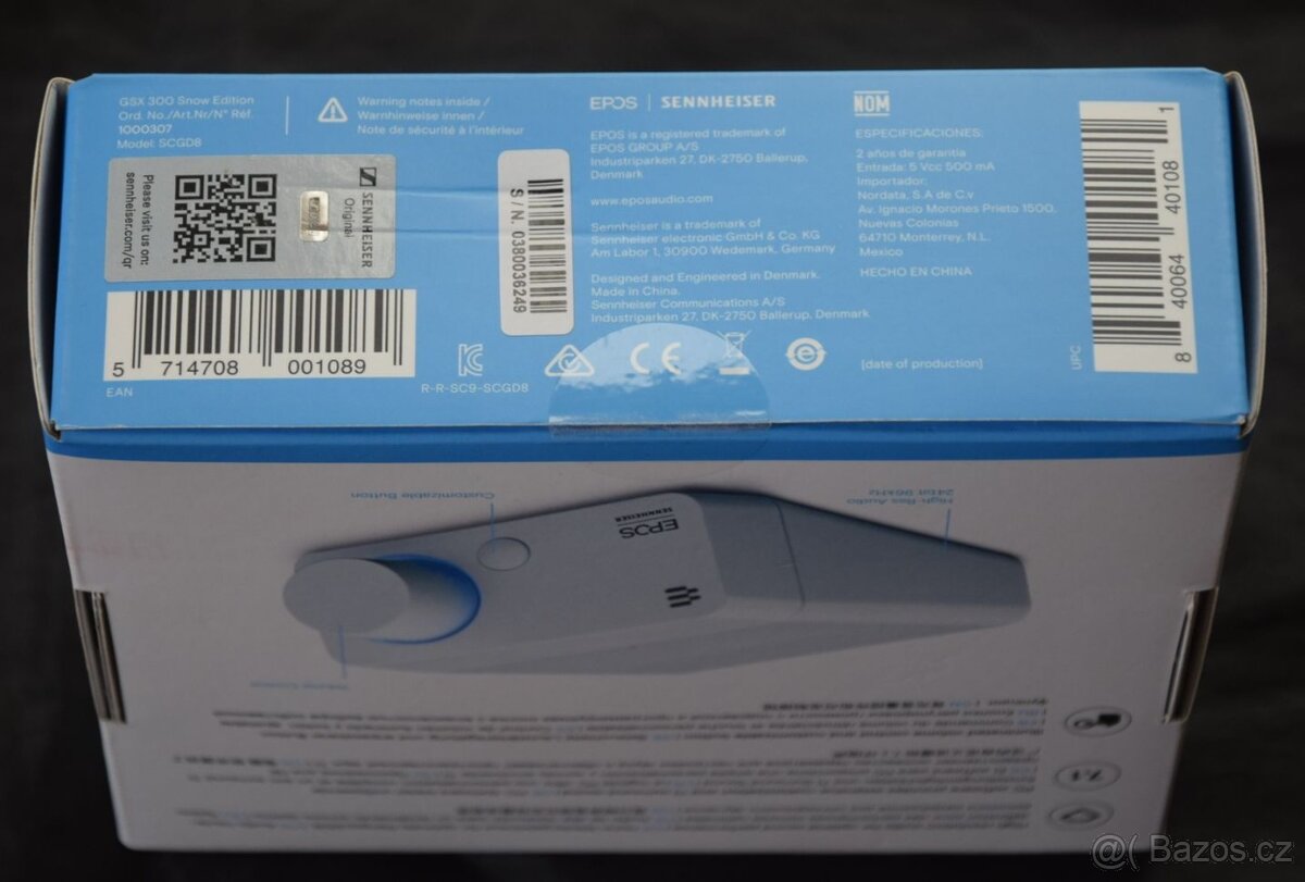 EPOS / SENNHEISER GSX 300 Externí zvuková karta 7.1 Suround