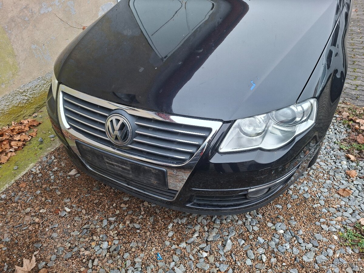 VW Passat B6 2.0TDI 4x4,Bi-xenon,kůže bez motoru +přev.