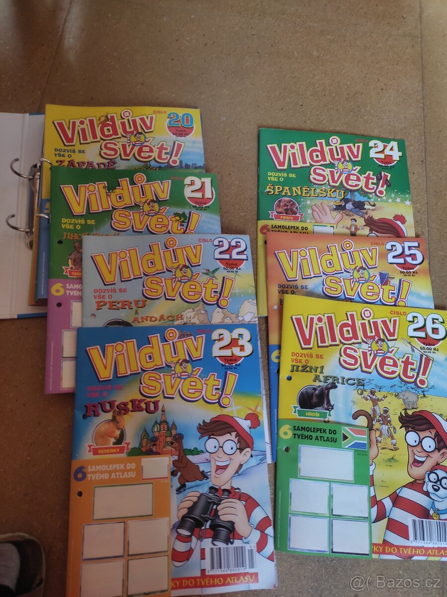 Vildův svět, vzdělávací zeměpisné časopisy