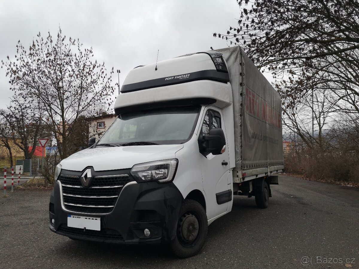 RENAULT MASTER SPAČKA VALNÍK-PLACHTA-10TI PALETA