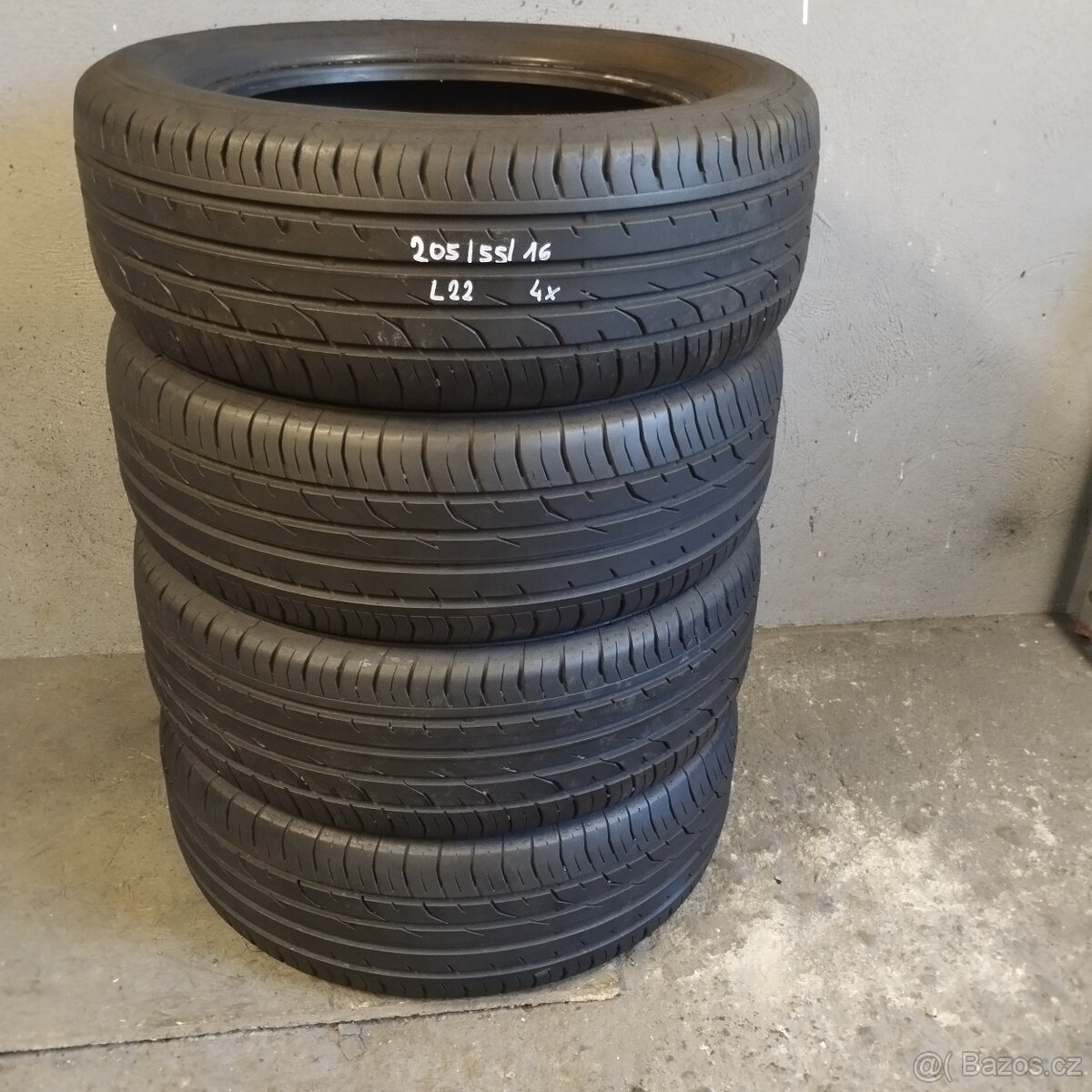 Letní pneumatiky 205/55/16 Continental