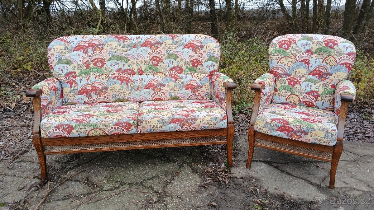 Starožitná sedací souprava 2+1