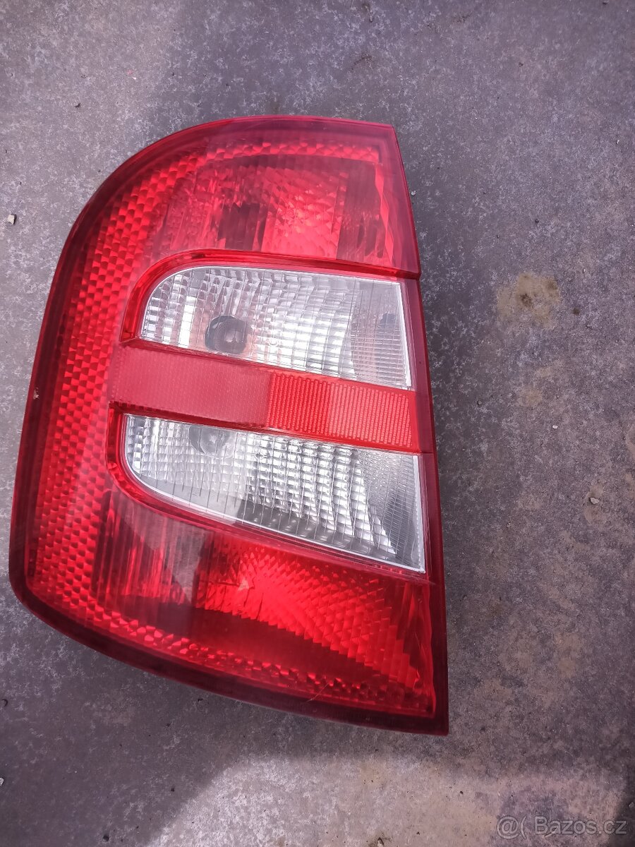 Levé zadní světlo Škoda Fabia krátká