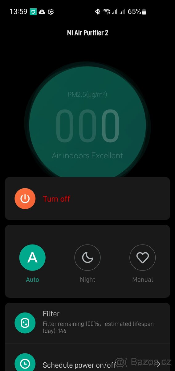 čistička vzduch Xiaomi Mi Purifer 2