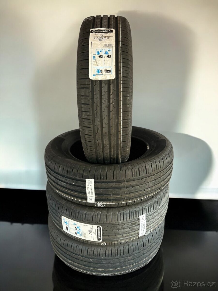 letní pneumatiky Continental 215/65r17