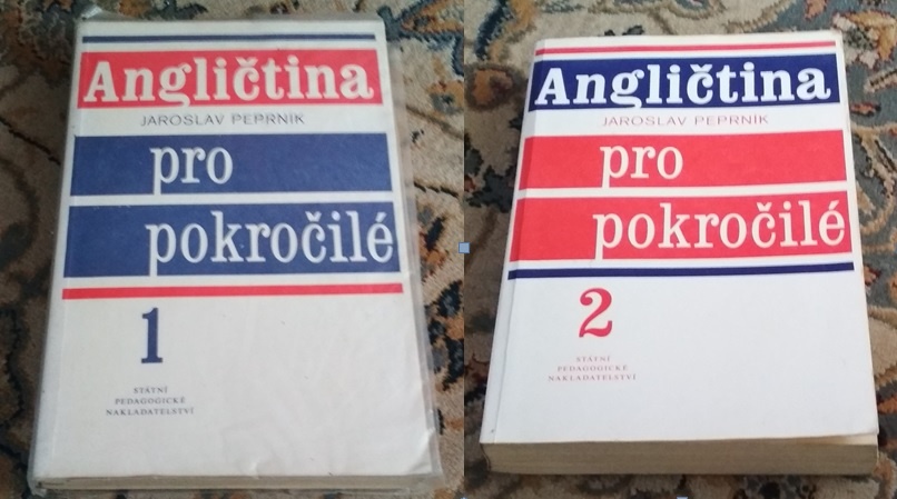 Angličtina + ruština učebnice, cvičebnice,slovníky