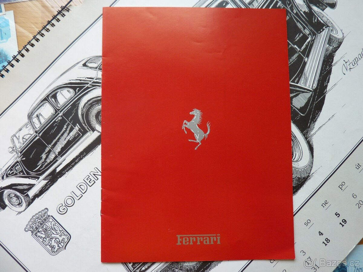 PROSPEKT FERRARI - 1989