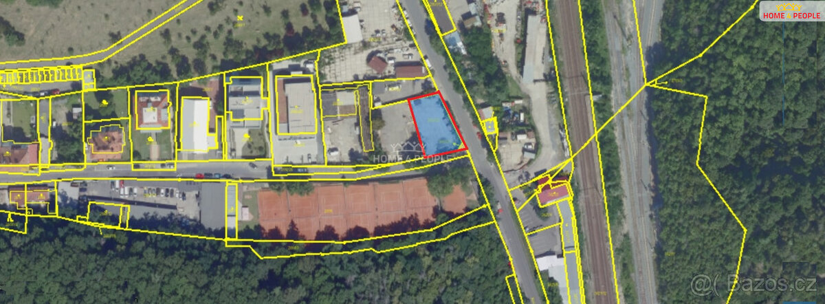 Prodej stavebního pozemku, CP 687 m2, Praha-Michle