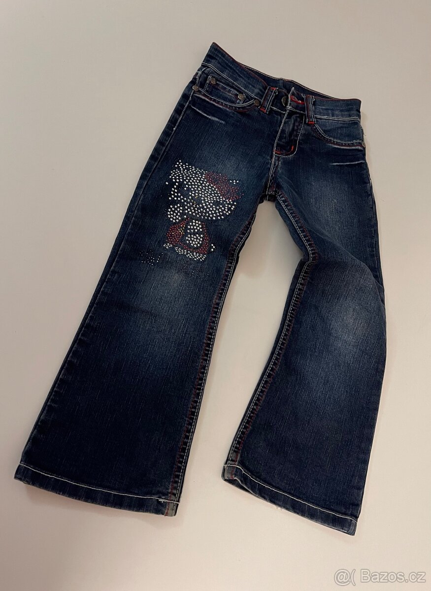 Christian Dior - jeansy Hello Kitty