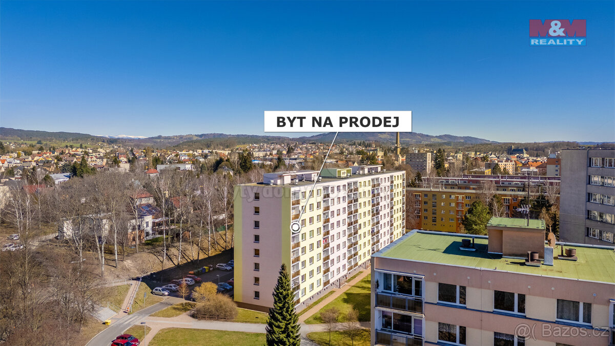 Prodej bytu 3+1 v Turnově, ul. Studentská