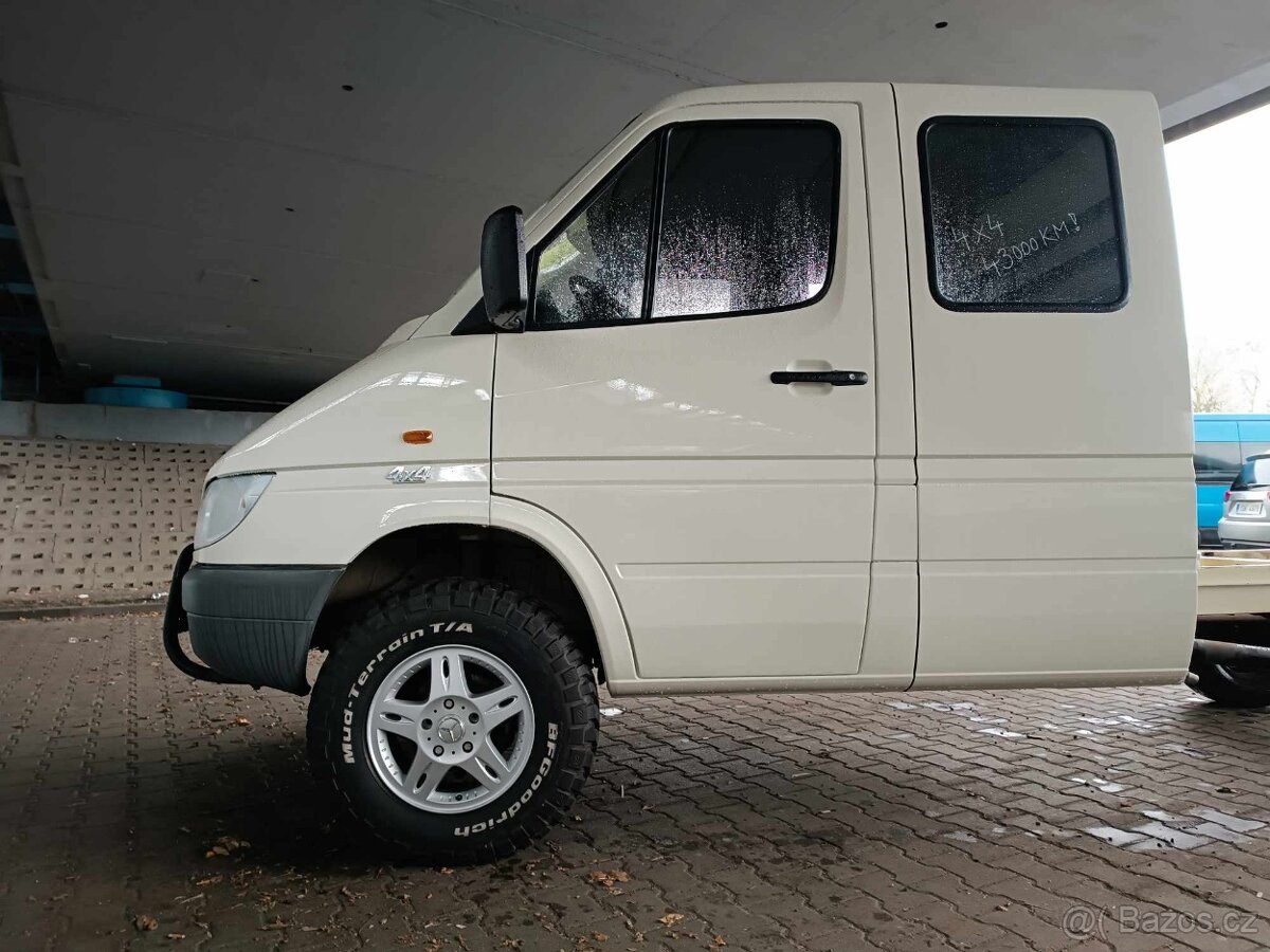 Mercedes Benz Sprinter 4x4 RARITA - najeto 43900km