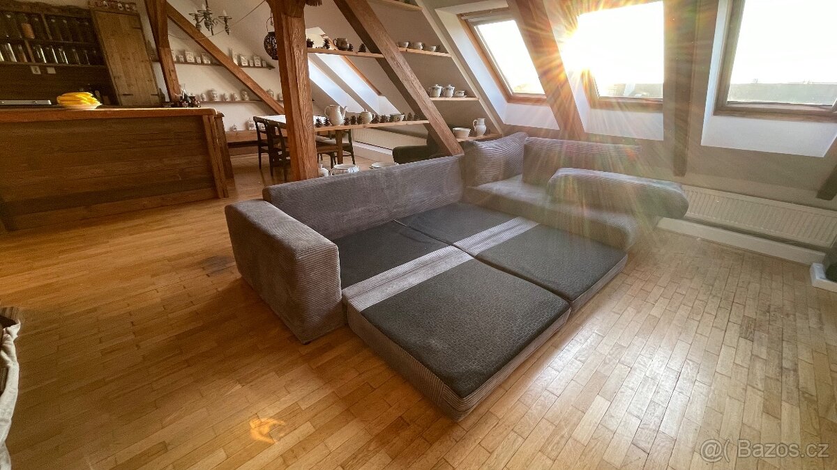 Rozkladacia rohová pohovka Milo Casa Donatella