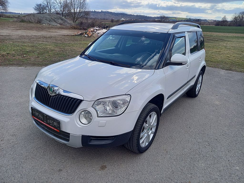 Škoda Yeti 2.0Tdi 103kw+4x4+DSG+Klima+ROZVODY