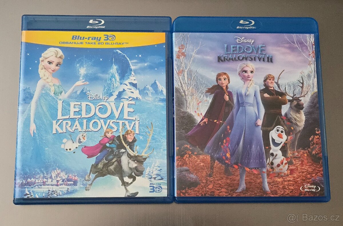 LEDOVÉ KRÁLOVSTVÍ 1 + 2 (3 BD, CZ dabing)