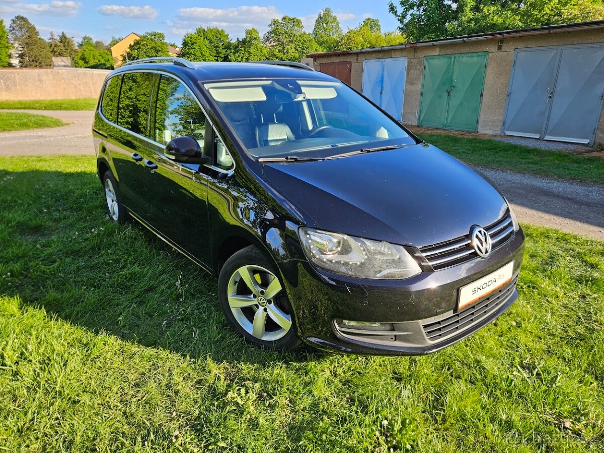 VW Sharan highline 4x4, plná výbava