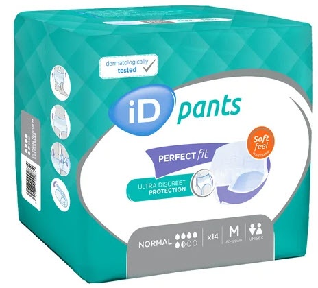 iD Pants Medium Normal plenkové kalhotky navlékací vel. M