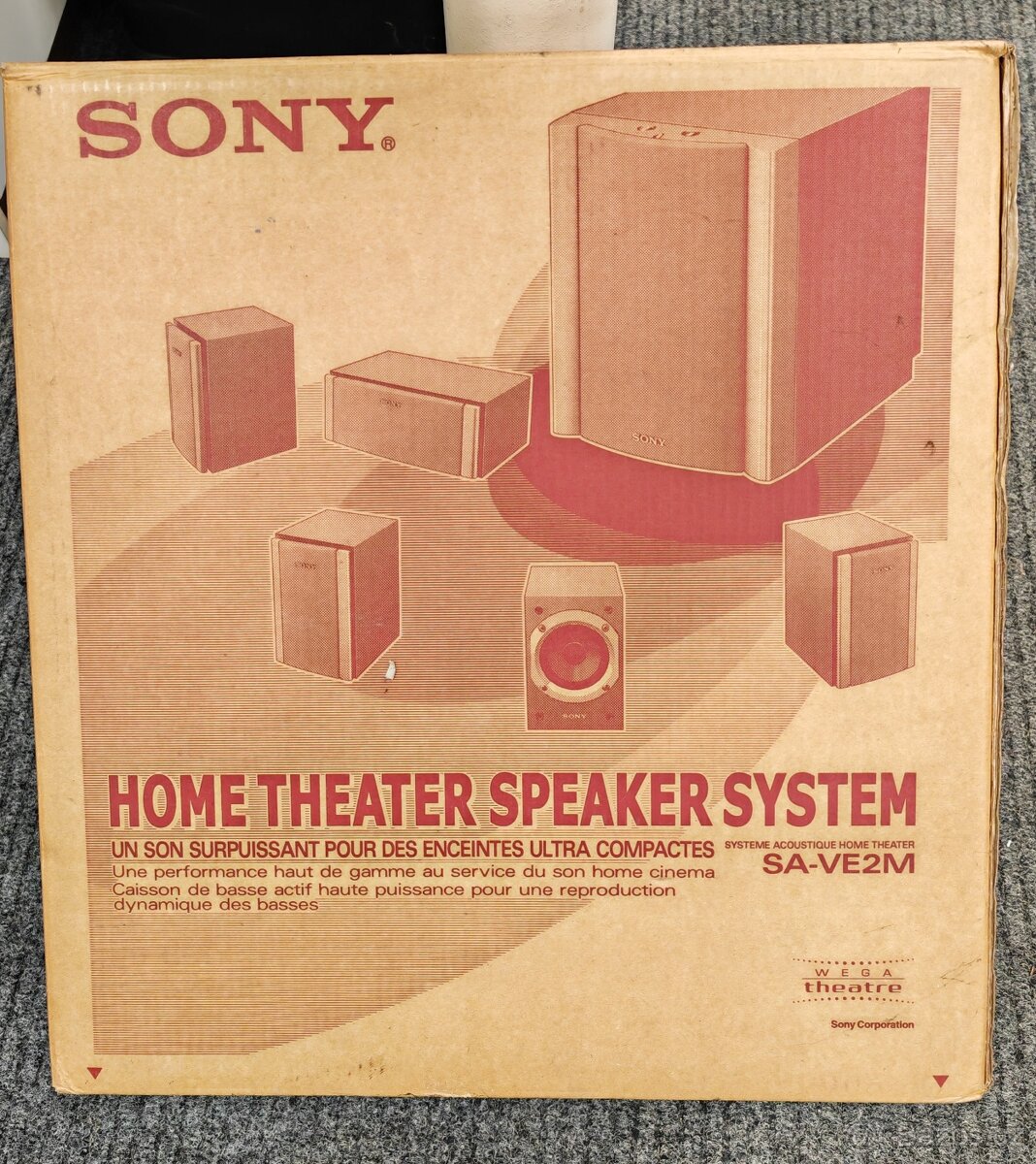 Reprobedny SET SONY SA-VE2M (ORIGINÁL BALENÍ, NOVÉ)