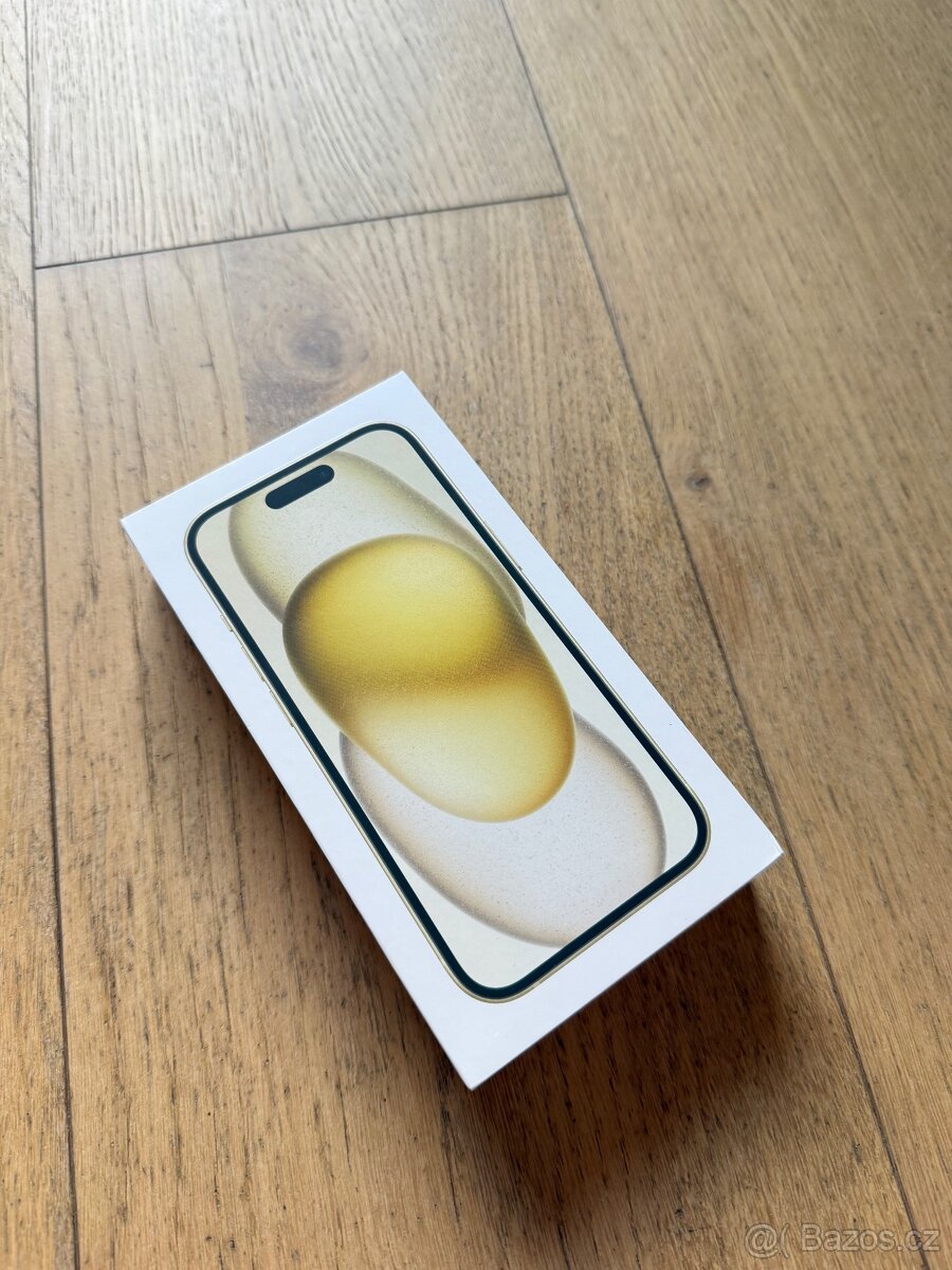 Apple iPhone 15 128GB žlutý