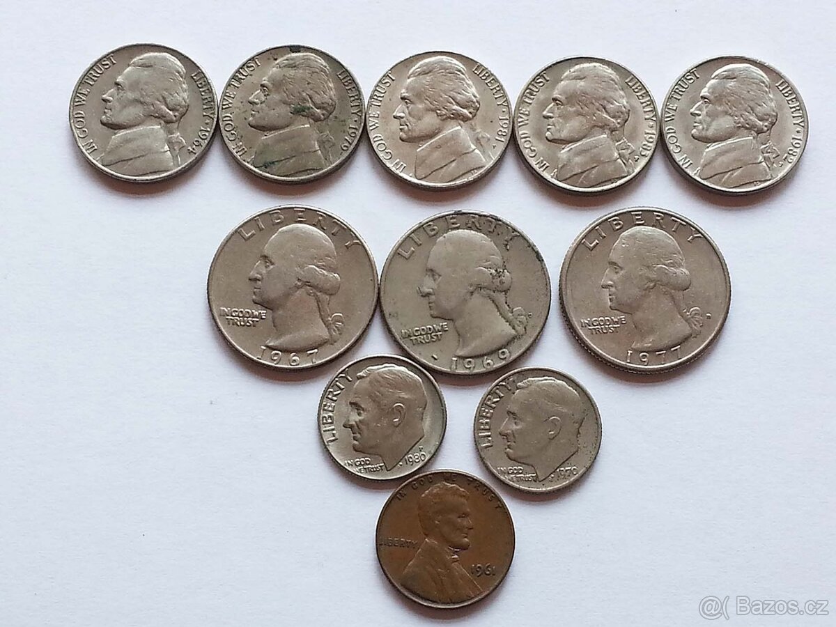Americký dolar - mince