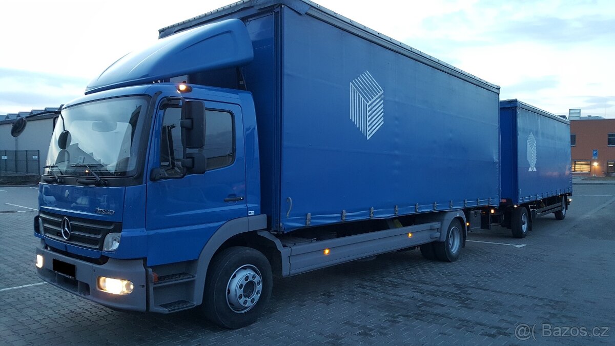 MB Atego 1524 + přívěs Schwarzmüller, DPH
