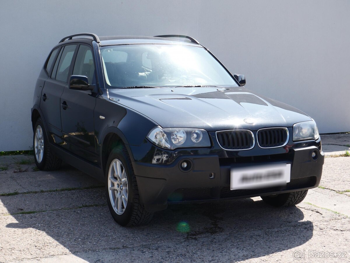 BMW X3 2.0d ,  110 kW nafta, 2005