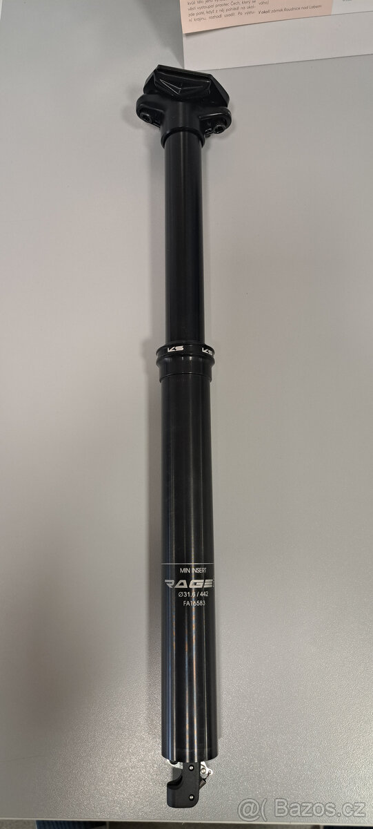 Teleskopická sedlovka - KIND SHOCK Rage Integra 442/150 mm
