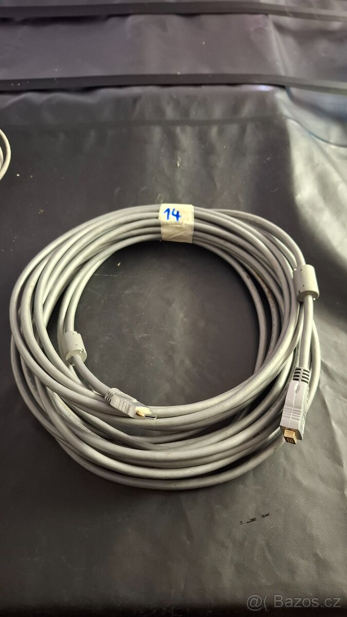 DVI to HDMI 14m metrů kabel (prodlužovací kabel)