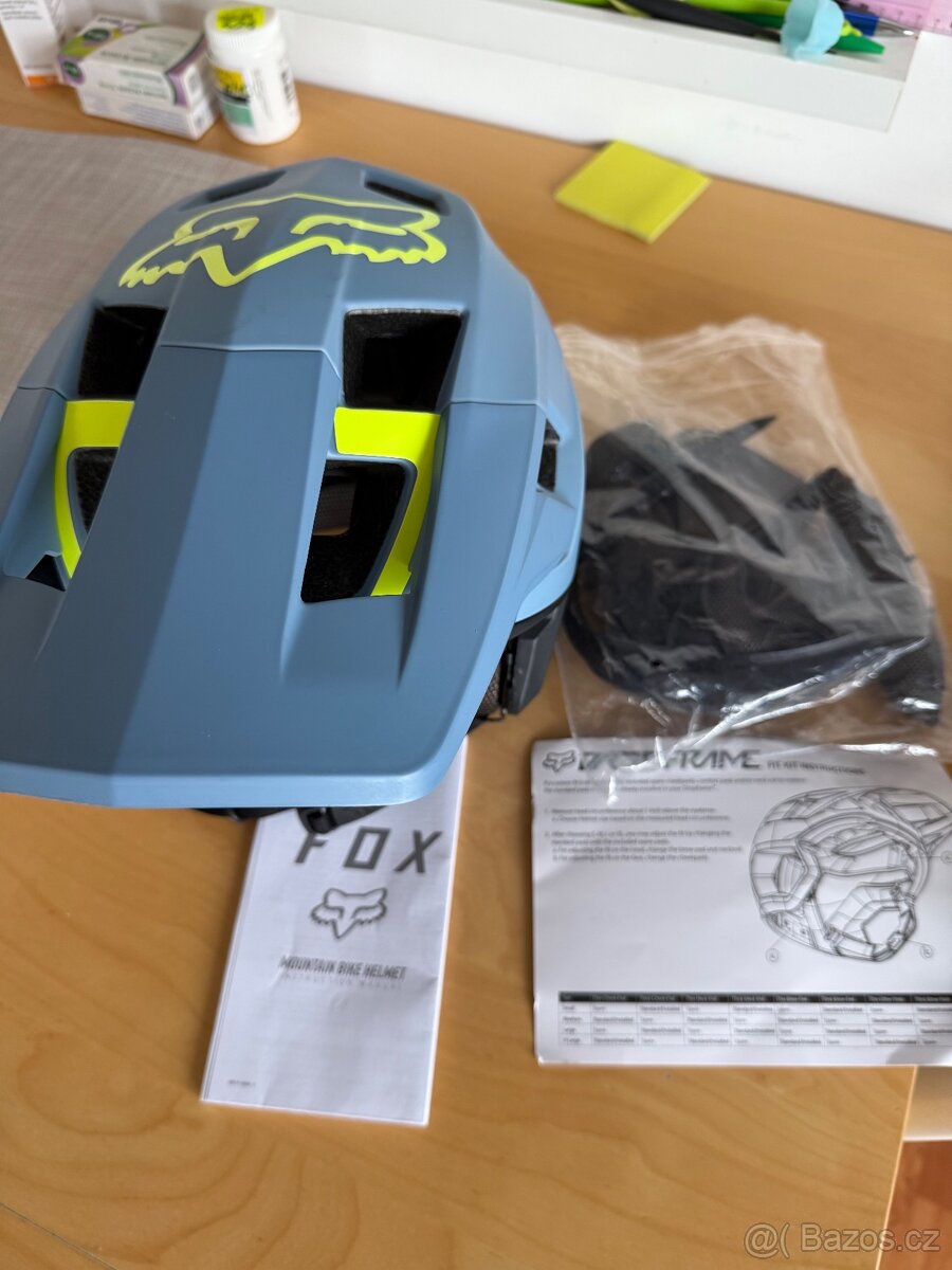Fox Dropframe Pro Helmet, Ce - M Prílba na kolo