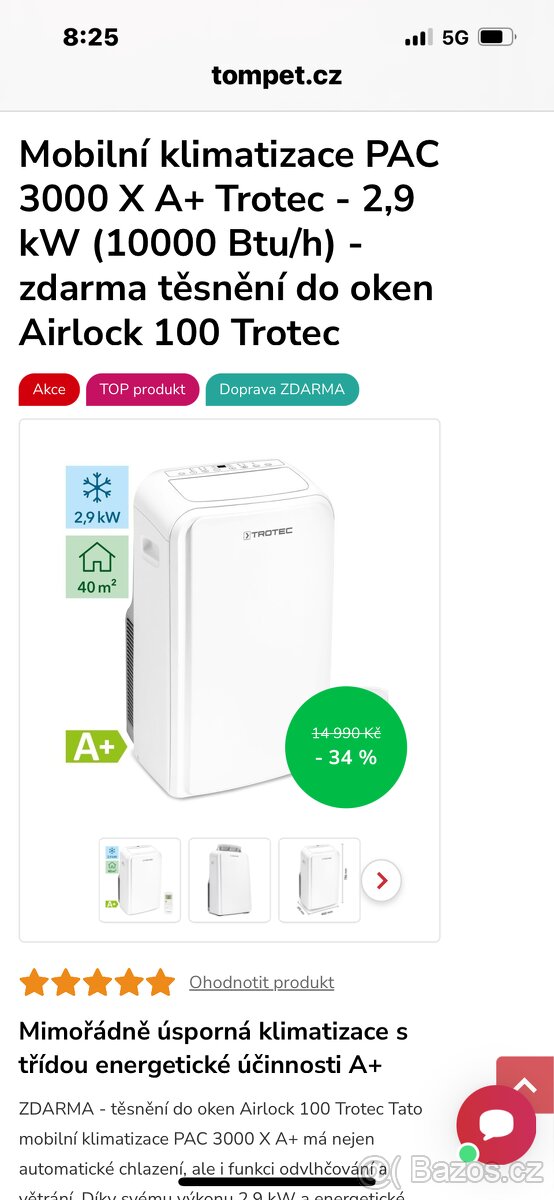Klimatizace - TROTEC Mobilni
