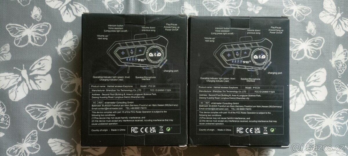 2x Interkom P102X