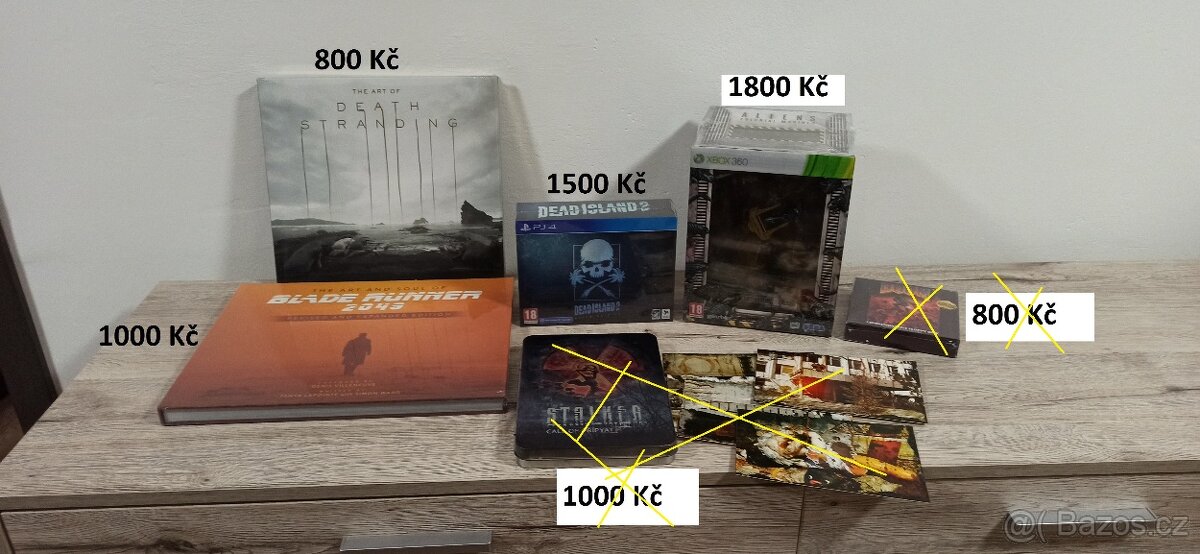 Sběratelské edice, artbook.