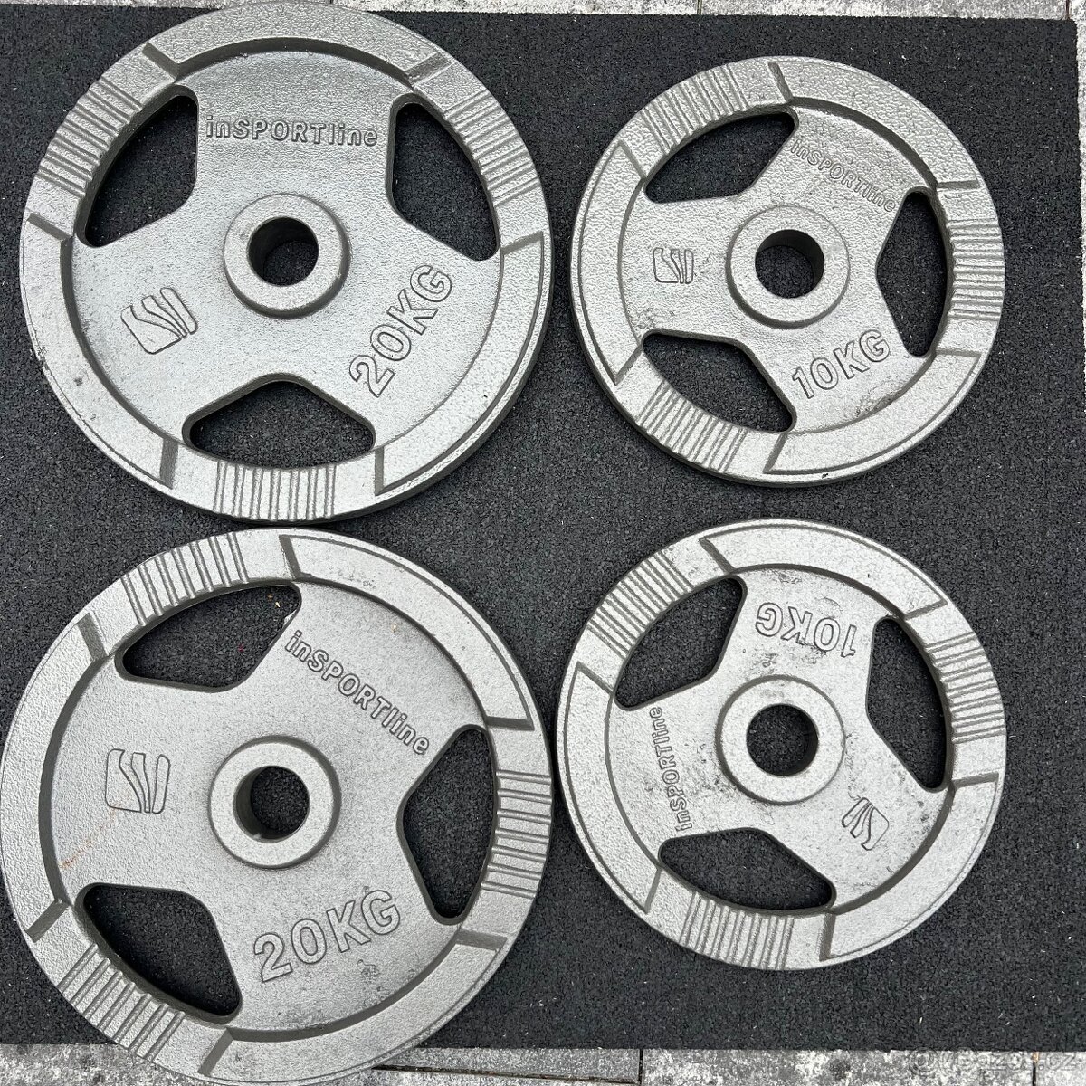 Litinové kotouče Insportline Hamerton 30mm