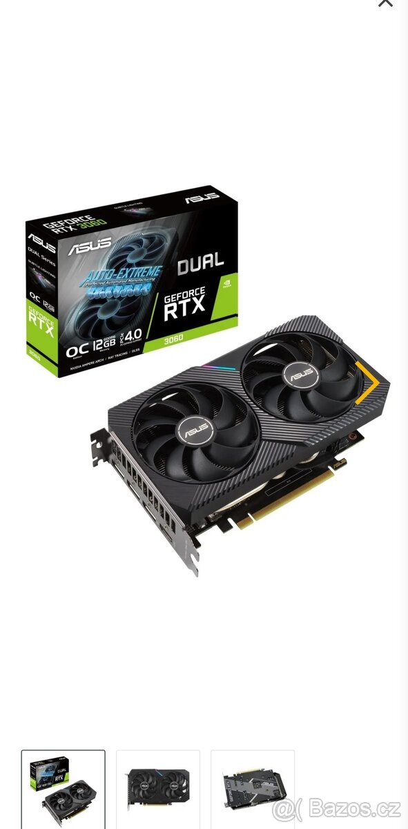 ASUS GeForce RTX 3060 DUAL O12G V2