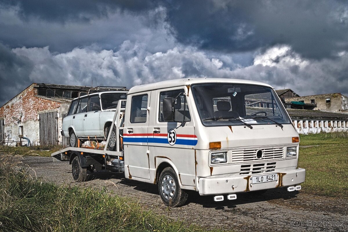VW LT Odtahovka do 3,5t double kabina