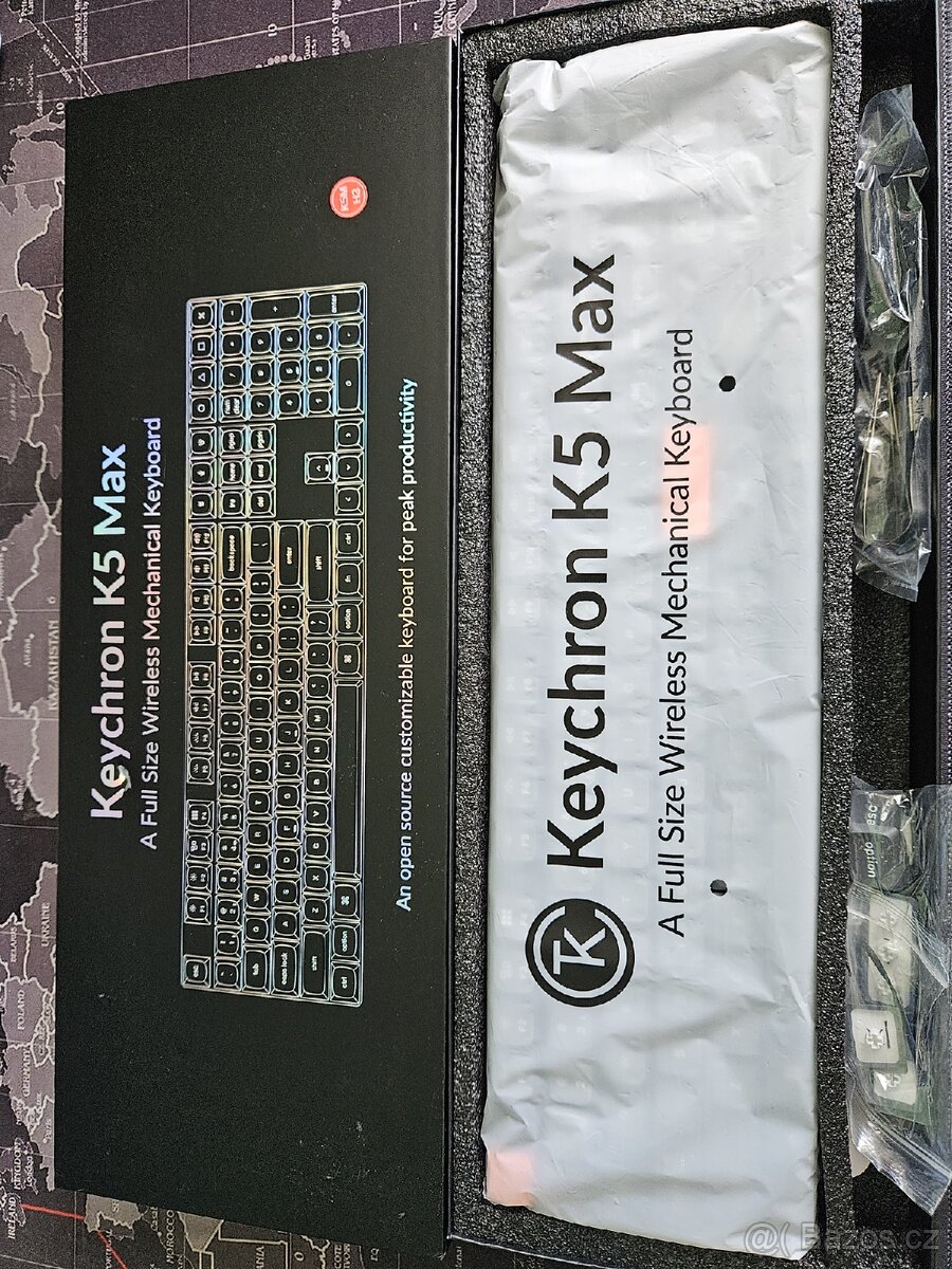 Klávesnice Keychron K5 Max / RGB / Hot-swappable